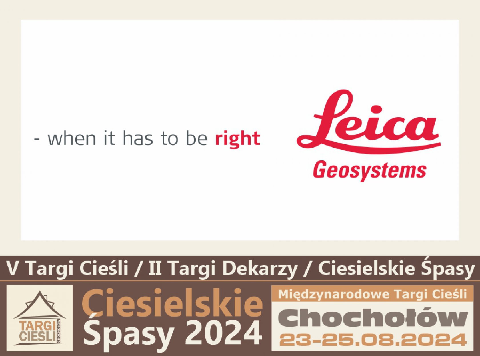 Leica Geosystems - nowości na Targach w Chochołowie zdjęcie